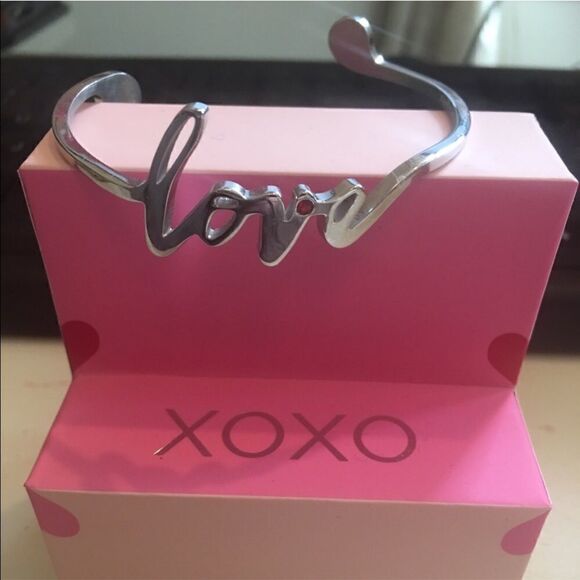 Love Silver Rustic Cuff only - Picture 5 of 6